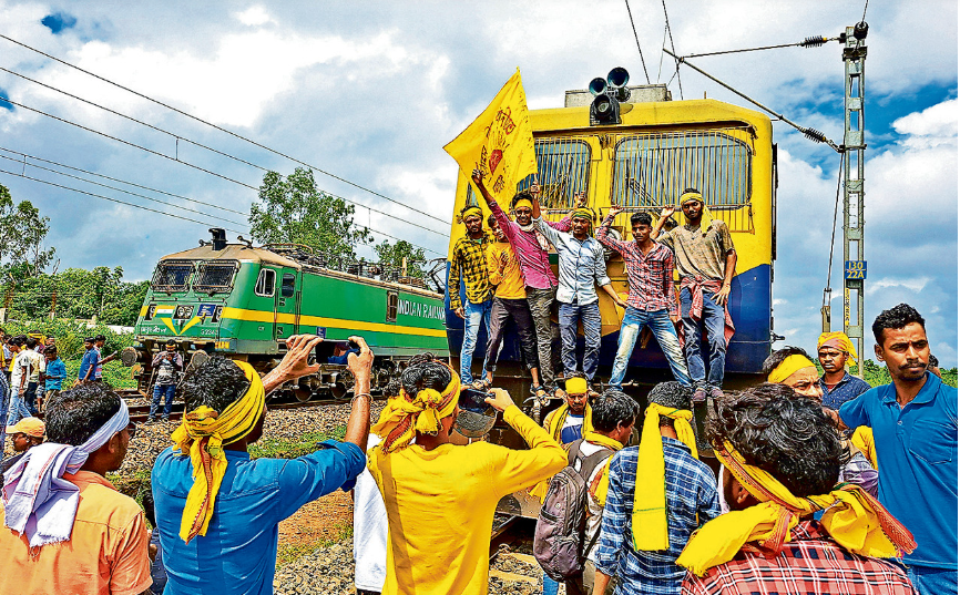 कुड़मी समाज का रेल रोको आंदोलन, 